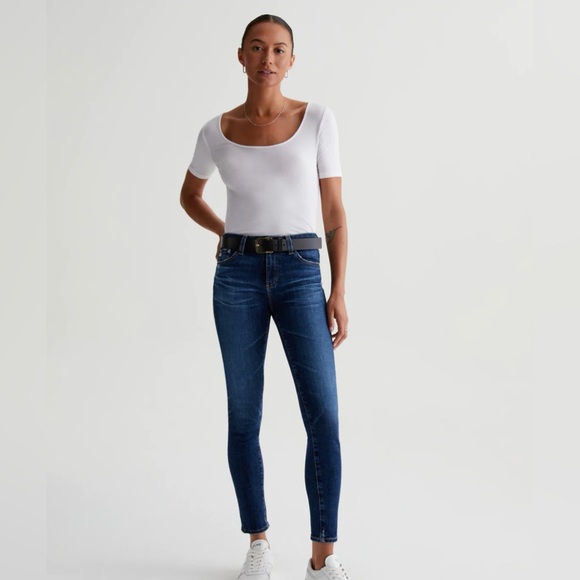 Ag Adriano Goldschmeid Super Skinny Legging Ankle Jean - Picture 1 of 8